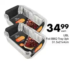 Save UBL Foil BBQ Tray offer