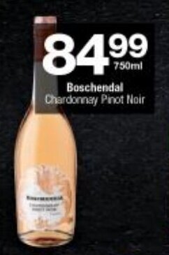 Checkers Boschendal Chardonnay Pinot Noir 750ml offer