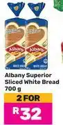 Game Albany Superior Sliced White Bread-For 2 x 700g offer