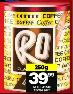 Choppies RO Classic Coffee offer