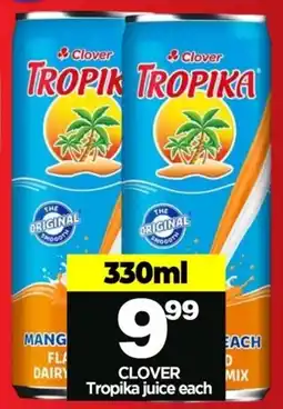 Choppies Clover Tropika Juice offer