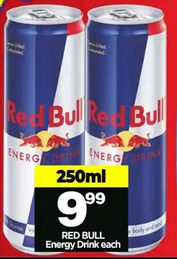 Choppies Red Bull Energy Drink offer