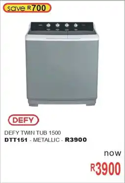 Furn 4 U Defy Metallic Twin Tub offer