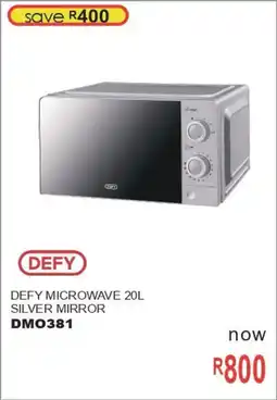 Furn 4 U Defy Microwave Silver Mirror offer