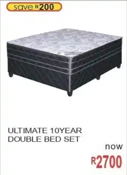 Furn 4 U Ultimate 10 year double bed set offer