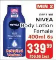 KitKat Cash and Carry Nivea Body Lotion Female offer