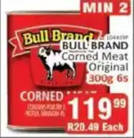 KitKat Cash and Carry Bull Brand Corned Meat Original offer