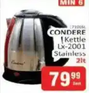 KitKat Cash and Carry Condere Kettle Lx-2001 Stainless offer