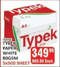 KitKat Cash and Carry Typek paper white 80gsm offer