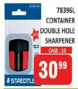 KitKat Cash and Carry Staedtler container double hole sharpener offer