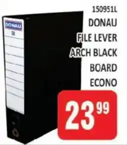 KitKat Cash and Carry Donau file lever arch black board econo offer