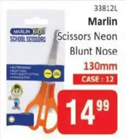KitKat Cash and Carry Marlin Scissors Neon Blunt Nose offer