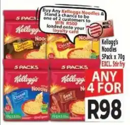 Supa Store Kellogg's Noodles offer