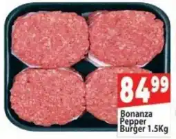 Supa Store Bonanza Pepper Burger offer