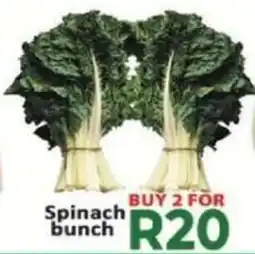 Supa Store Spinach bunch offer