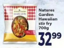 Supa Store Natures Garden Hawaiian stir fry offer
