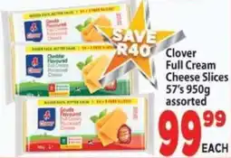Supa Store Clover Full Cream Cheese Slices offer