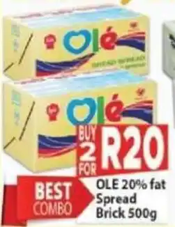 Supa Store Ole 20% fat spread brick offer
