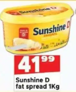 Supa Store Sunshine D fat spread offer