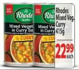 Supa Store Rhodes Mixed Veg Curry offer