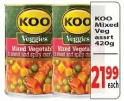 Supa Store Koo Mixed Veggies offer