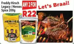 Supa Store Freddy Hirsch Legacy/ Heroes Spice offer