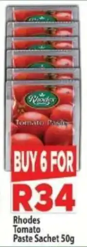 Supa Store Rhodes Tomato Paste Sachet offer