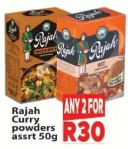 Supa Store Rajah curry powders offer