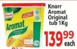 Supa Store Knorr Aromat Original Tub offer