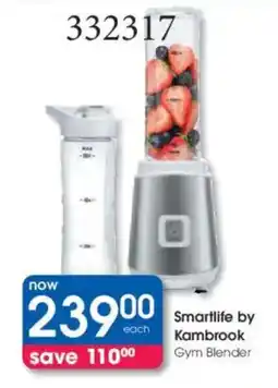 Clicks Smartlife by Kambrook Gym Blender offer