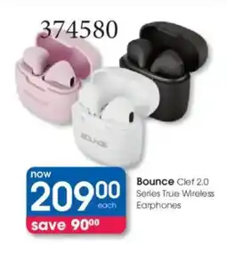 Clicks Bounce Clef 2.0 Series True Wireless Earphones offer