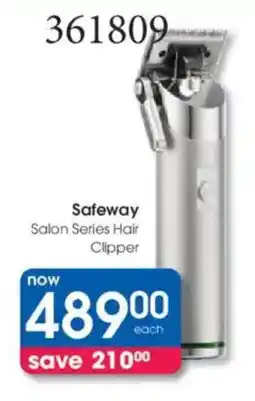 Clicks Safeway Salon Series Hair Clipper offer