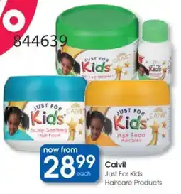 Clicks Caivil Just For Kids Haircare Products offer