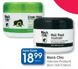 Clicks Black Chic Haircare Products offer