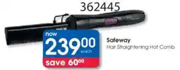 Clicks Safeway Hair Straightening Hot Comb offer