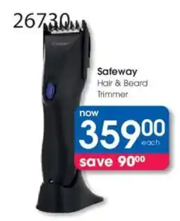 Clicks Safeway Hair & Beard Trimmer offer