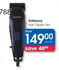 Clicks Safeway Hair Clipper Set offer