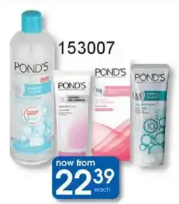 Clicks Pond's Lasting Oil Control, Perfect Colour Complex or Pimple Clear Facial Skincare Products offer