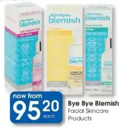 Clicks Bye Bye Blemish Facial Skincare Products offer