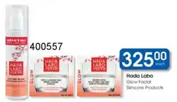 Clicks Hada Labo Glow Facial Skincare Products offer