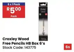 Africa Cash and Carry Croxley Wood Free Pencils HB Box offer