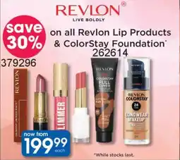 Clicks Revlon Lip Products & ColorStay Foundation offer