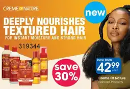 Clicks Creme Of Nature Haircare Products offer