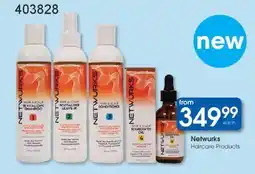 Clicks Netwurks Haircare Products offer