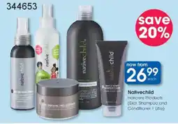 Clicks Nativechild Haircare Products offer