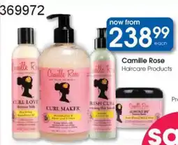 Clicks Camille Rose Haircare Products offer