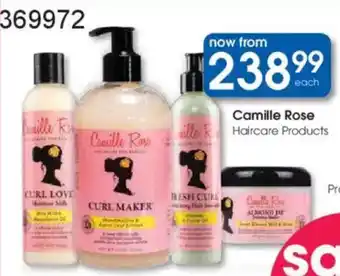 Clicks Camille Rose Haircare Products offer