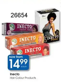 Clicks Inecto Hair Colour Products offer