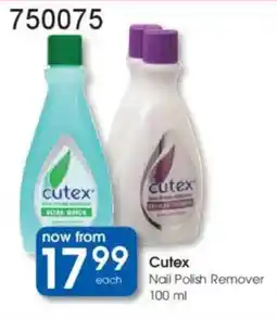Clicks Cutex Nail Polish Remover offer