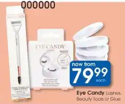 Clicks Eye Candy Lashes, Beauty Tools or Glue offer